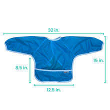 Load image into Gallery viewer, HeadBiB™ &amp; SleeveBiB Set: Blue
