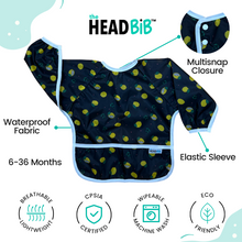 Load image into Gallery viewer, HeadBiB™ &amp; SleeveBiB Set: Lemon
